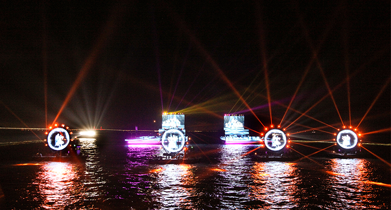 water show, laser show, marine, aquatic features